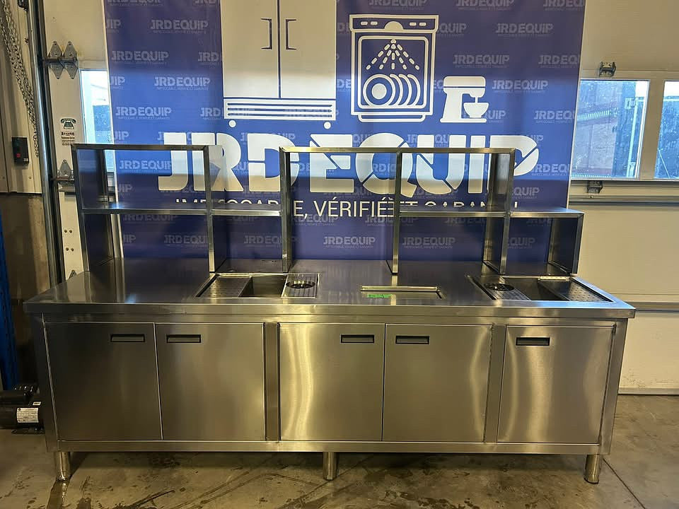 Bac à glace isolé intégré