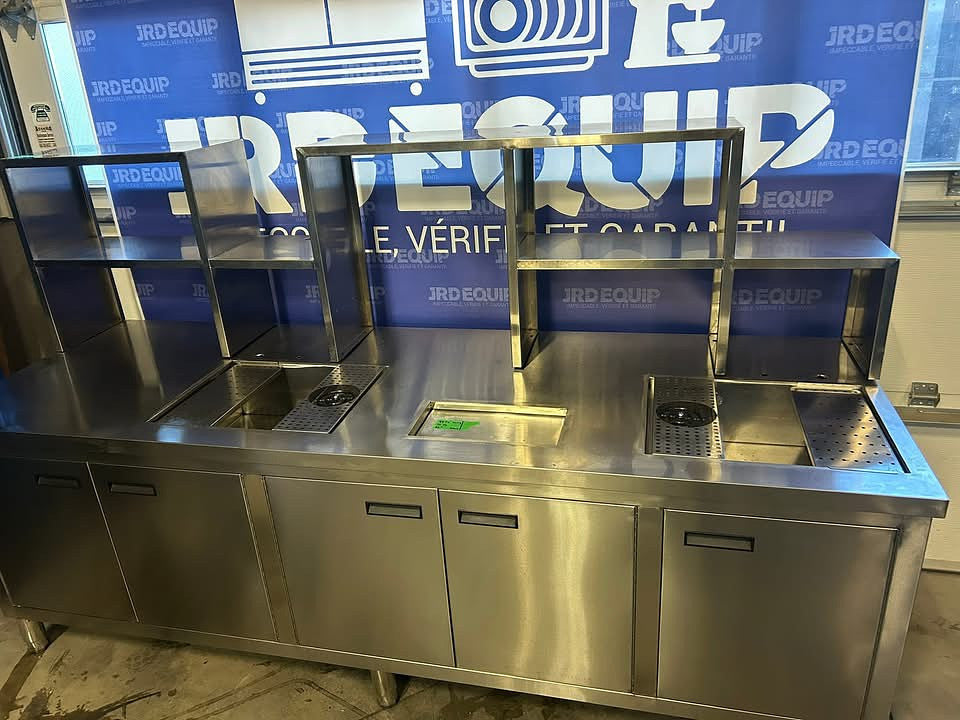 Bac à glace isolé intégré