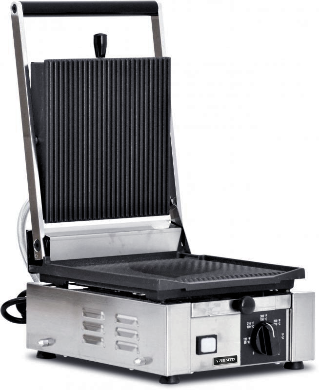Grill panini commercial Omcan 10 x 9 po – 11375