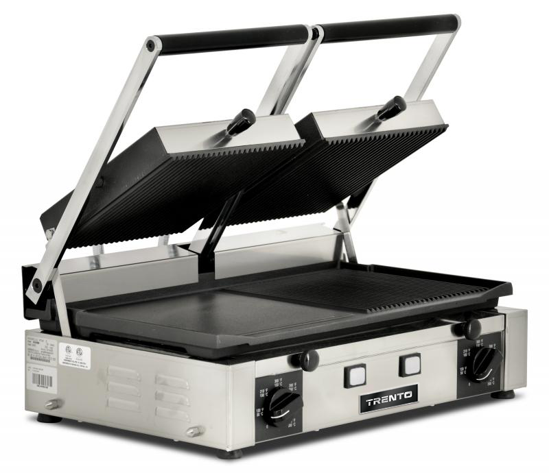 Grill panini commercial Omcan 10 x 19 po – 11380