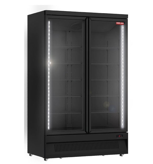 Congélateur commercial vitré New Air 24,8 pi³ – 1 porte vitrée – NGF-49-HB