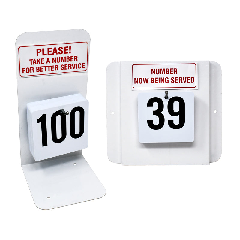 Customer Number System – Tags 1-100 – Omcan – 13664