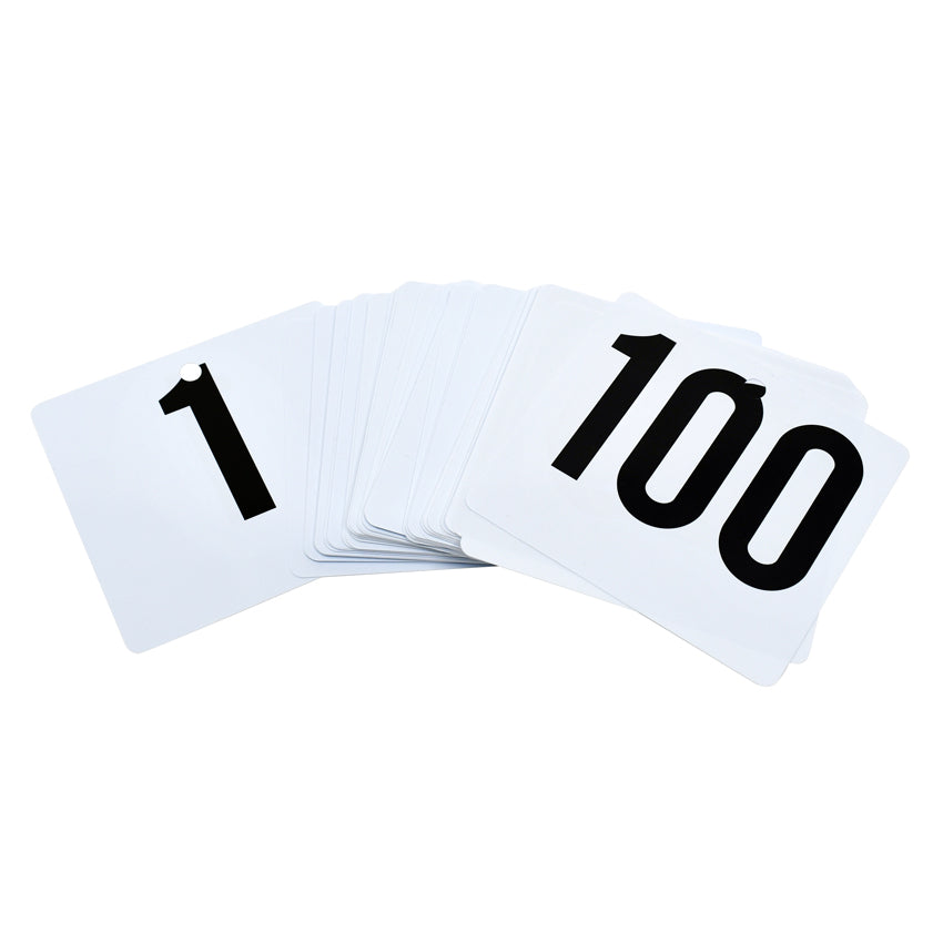 Customer Number System – Extra Tags 1-100 – Omcan – 13665
