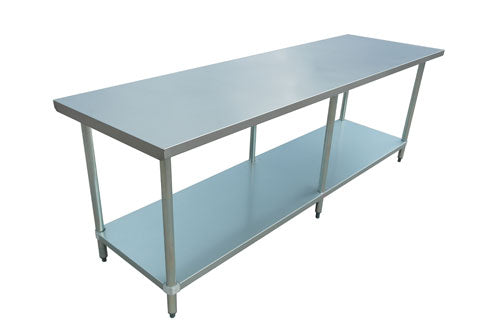 Table de travail en acier inoxydable Omcan 24 x 96 po – 18854
