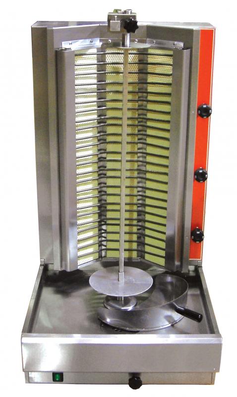 ELECTRIC DONER KEBAB MACHINE WITH 3 BURNERS