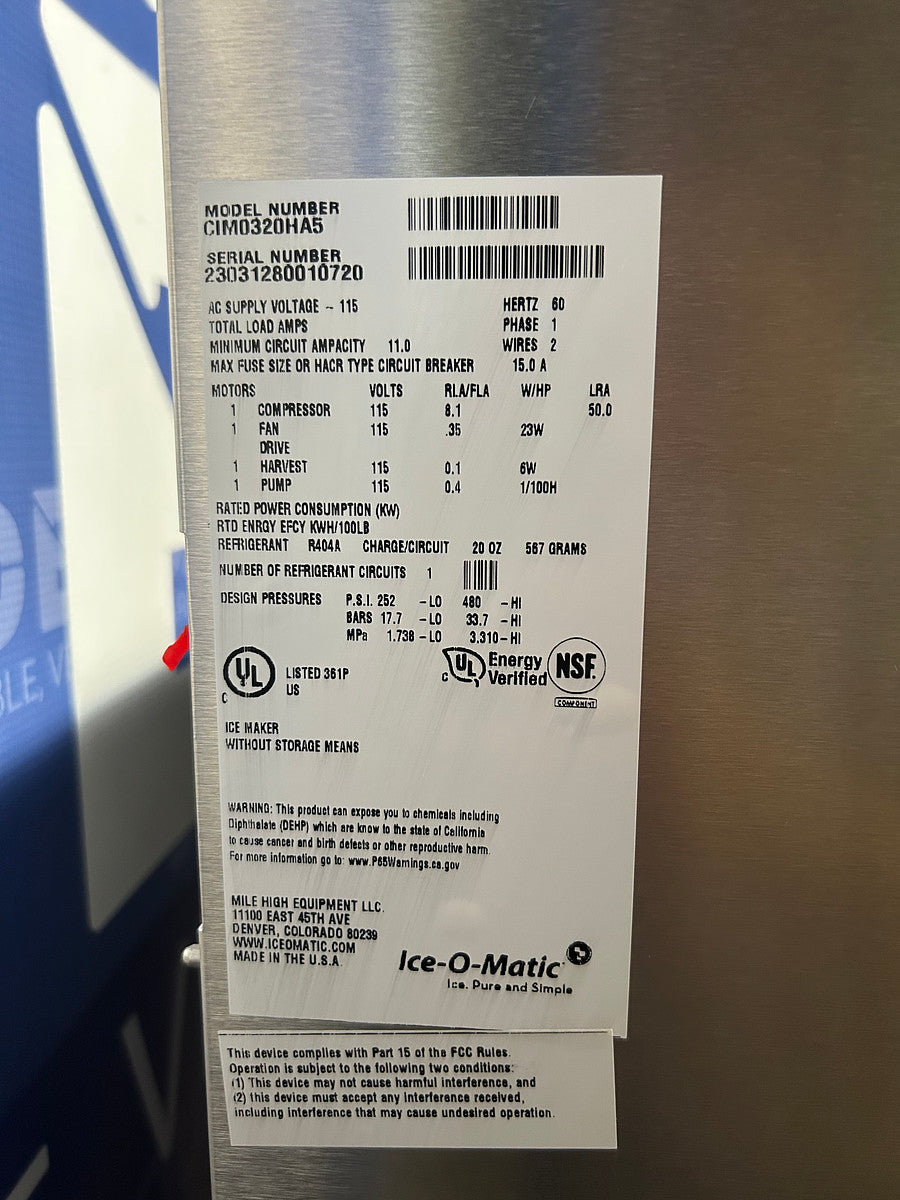 Machine à glace ICE O MATIC