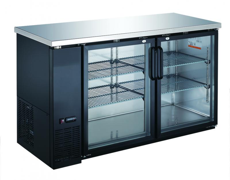 Refroidisseur d'arrière-bar Omcan 11,8 pi³ – porte vitrée – 50058