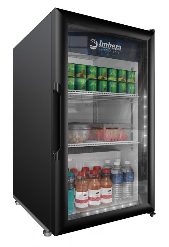ELITE VR06 COUNTER 1 GLASS DOOR SWING REFRIG
