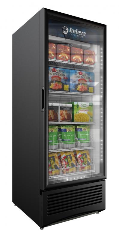 ELITE VFS24 1  FLOOR GLASS DOOR SWING FREEZER