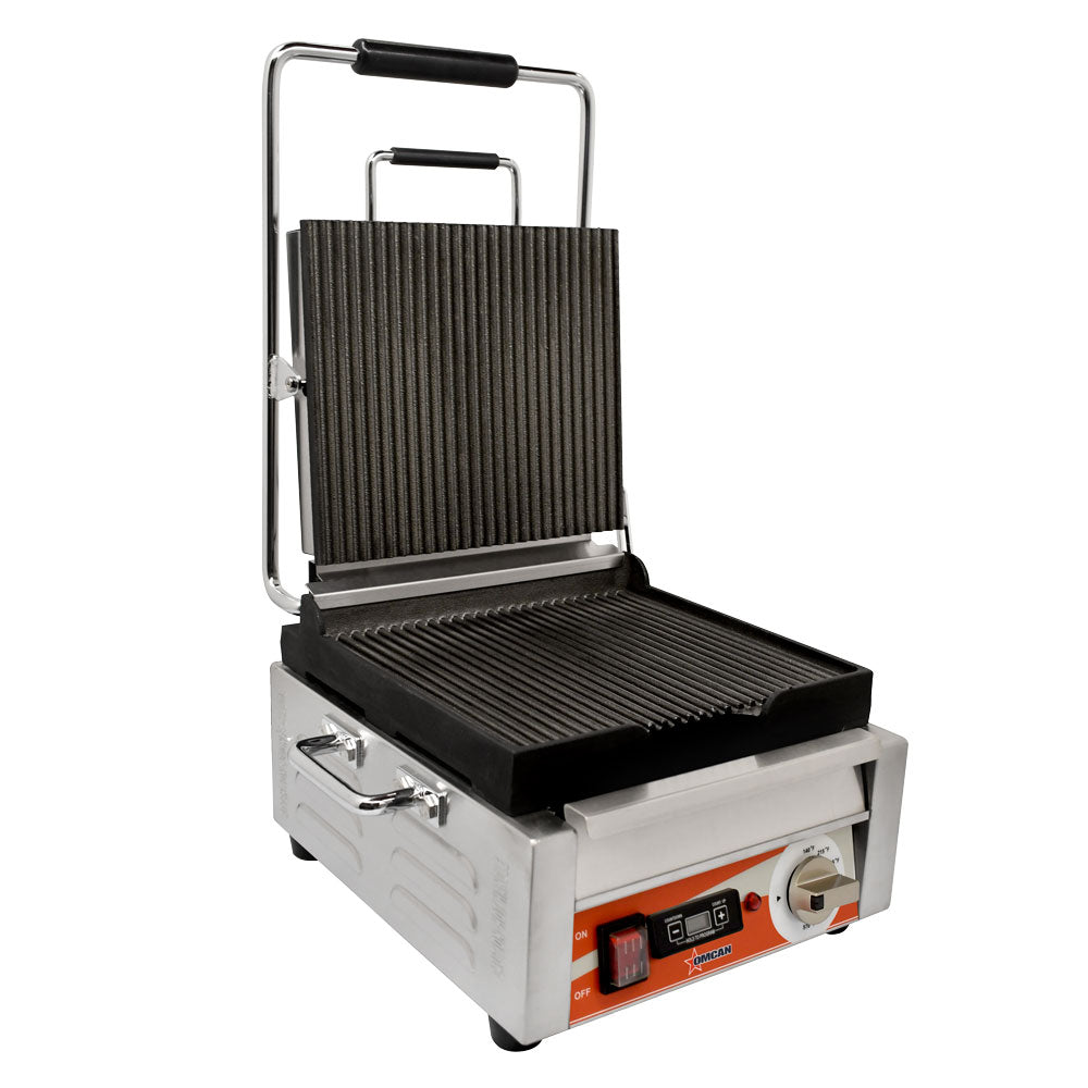 Grill panini commercial Omcan 10 x 11 po – 42910