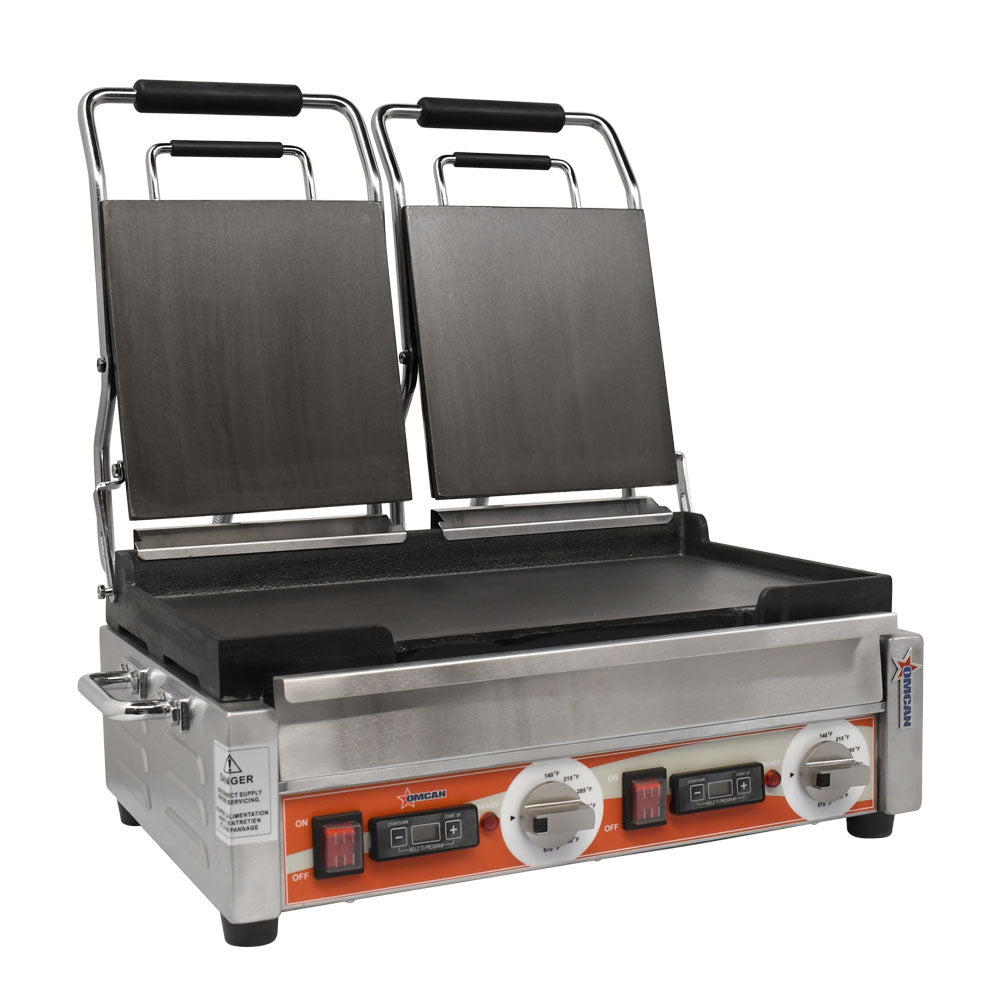 Grill panini commercial Omcan 10 x 18 po – 42913