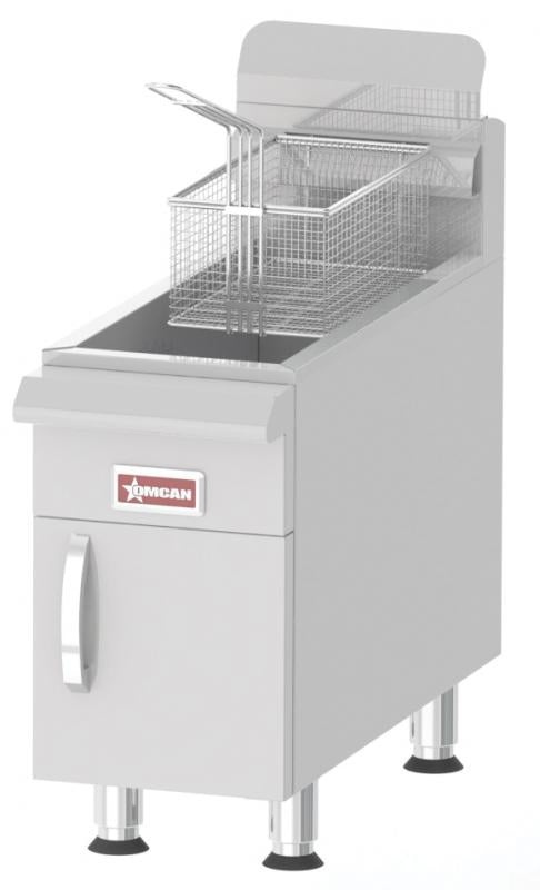 COUNTERTOP  FRYER WITH THERMOSTAT  NATURAL GAS ETL
