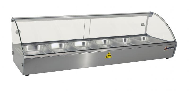 Présentoir chauffant Omcan 44 po – 68 L – 43119