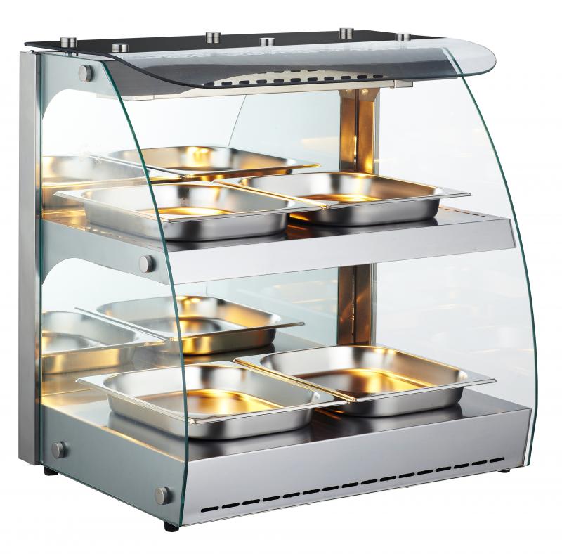Présentoir chauffant Omcan 25 po – 100 L – 43121