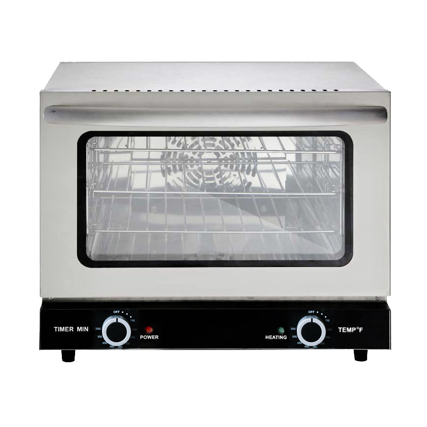 CONVECTION OVEN  WITH 3 CHROME SHELVE MANUAL CONTROL