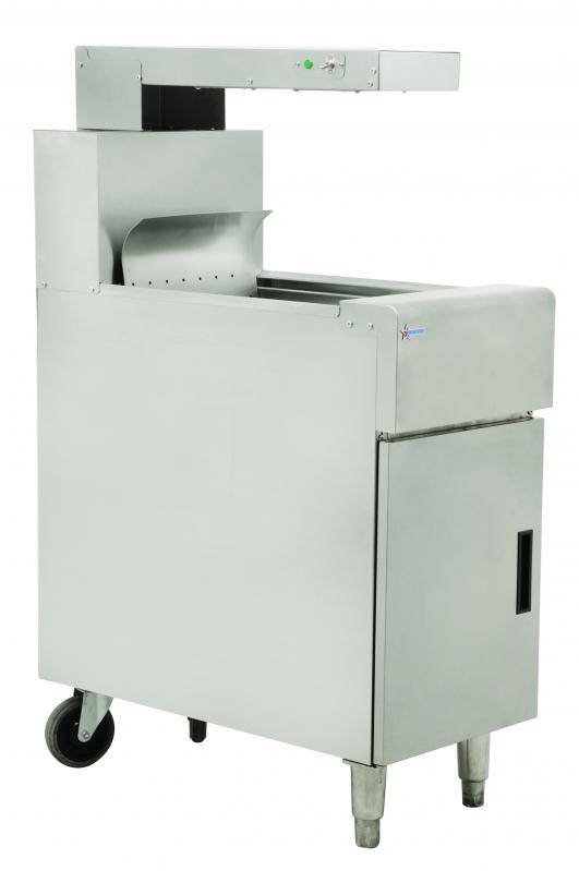 CHIP DUMP STATION FLOOR MODEL WITH 2 HEATING LAMPS 200 W 110V/60HZ