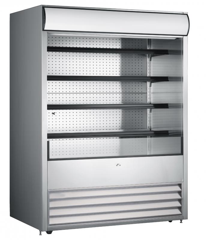 Vitrine réfrigérée ouverte sur pied Omcan 72 po – 1050 L – 43460