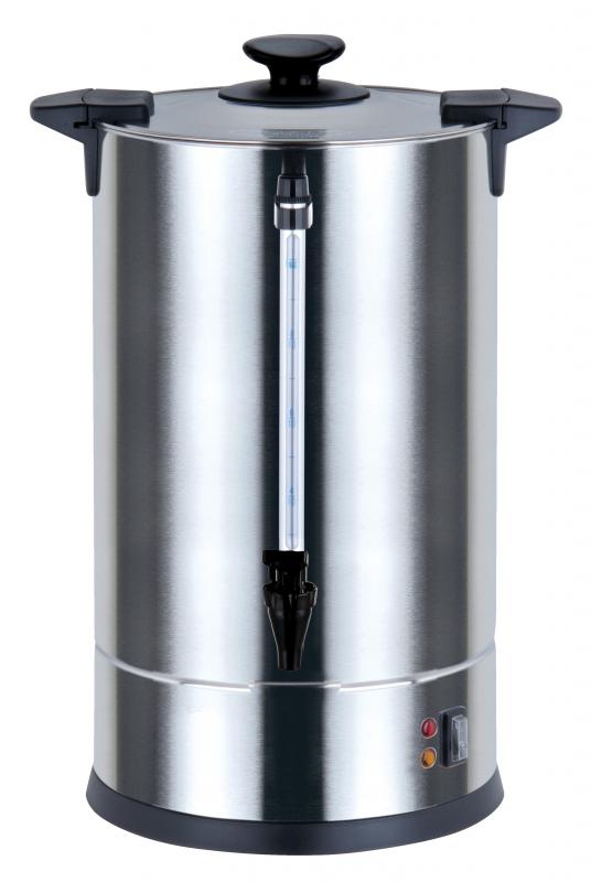3.8 Gallon 98 Cups (14.5 Liter) Commercial Water Boiler – 110V, 1500W – Omcan – 43142