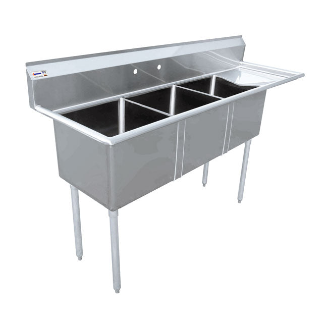 Évier commercial Omcan 18 x 21 x 14 po – 43777
