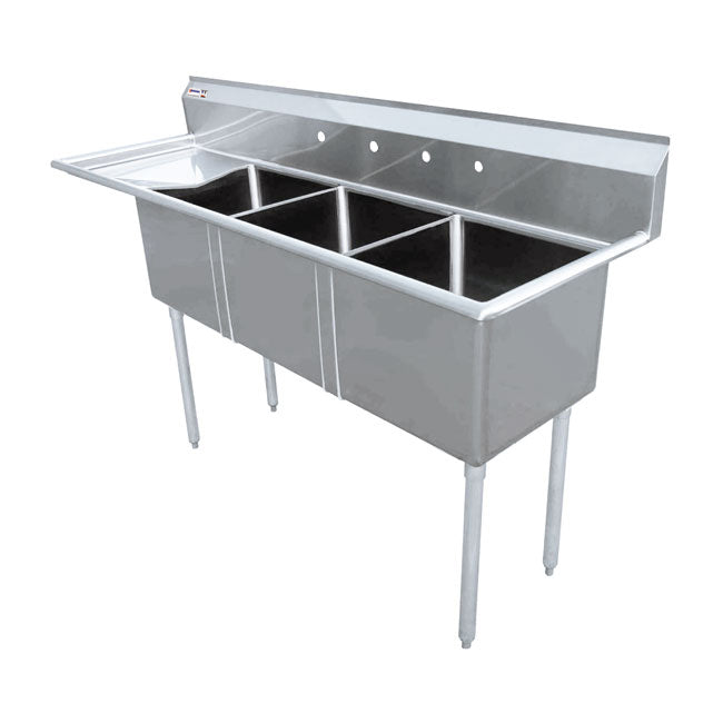 Évier commercial Omcan 24 x 24 x 14 po – 43786
