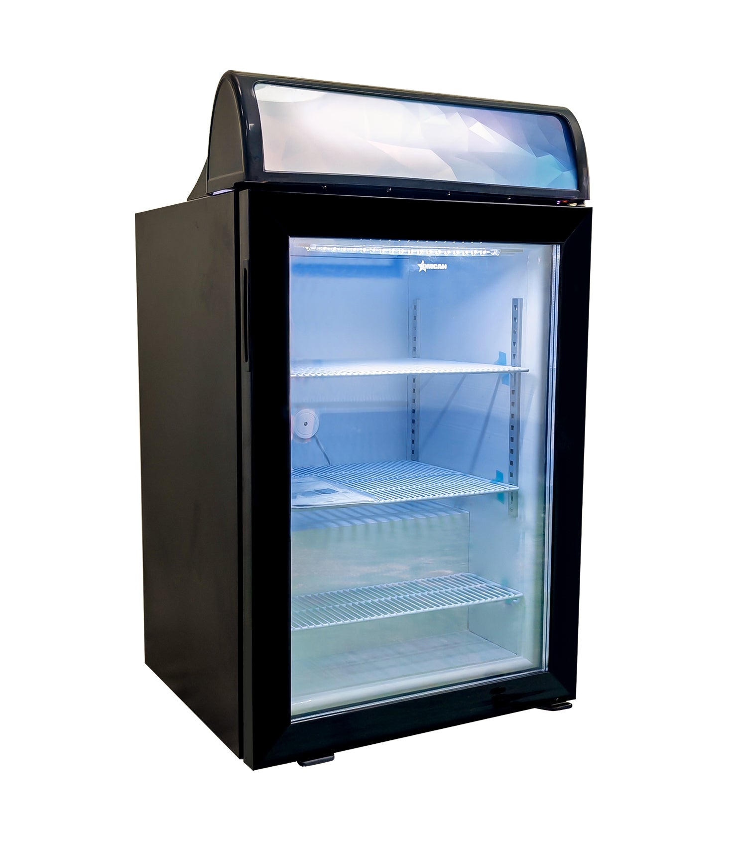 Congélateur commercial à portes vitrées Omcan 23 po – 98 L – 44526