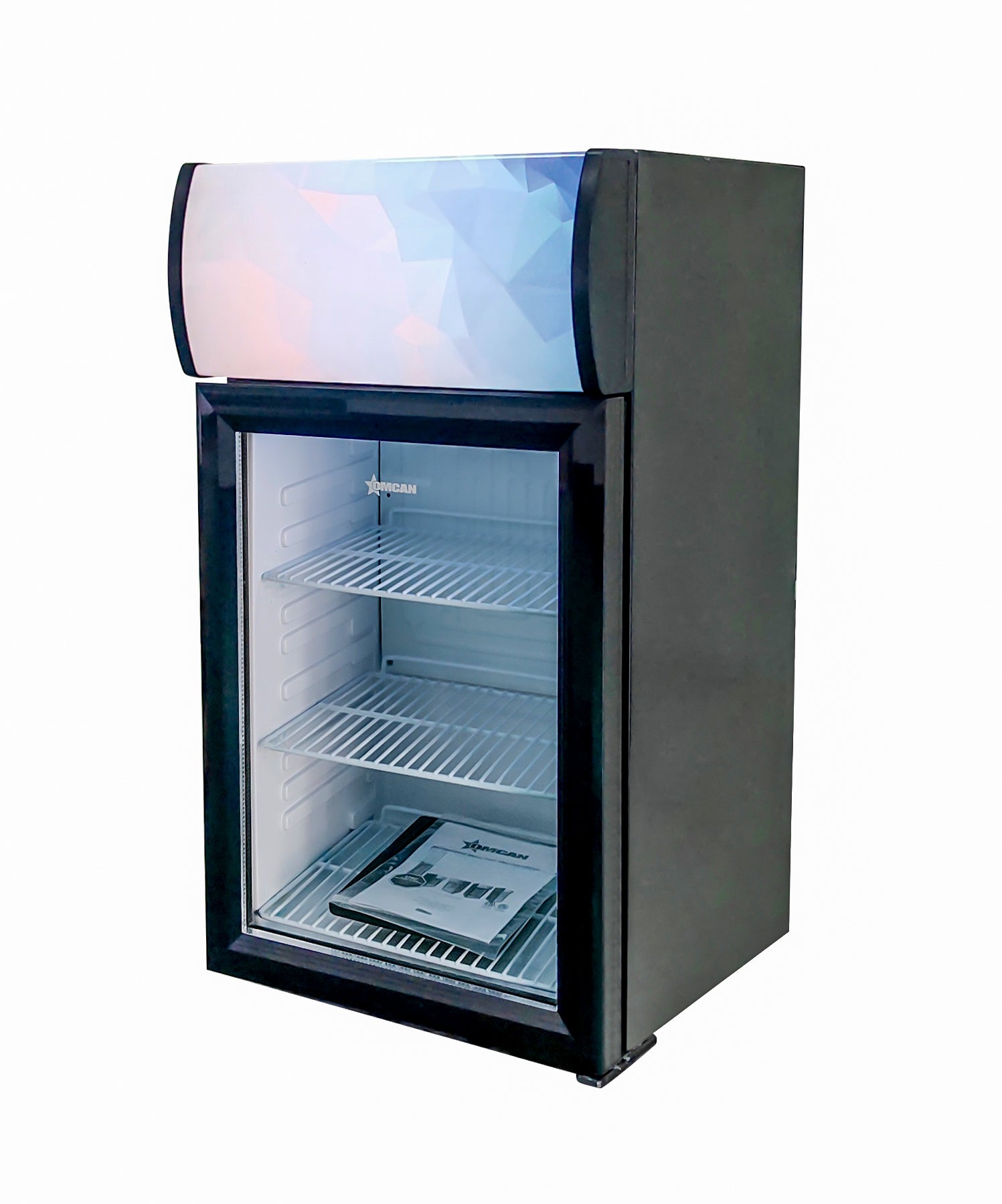 Réfrigérateur commercial à portes vitrées Omcan 16 po – 44528