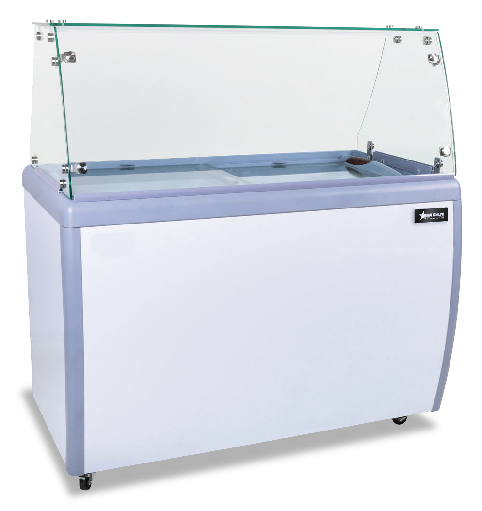 Vitrine à crème glacée Omcan 50 po – 44588