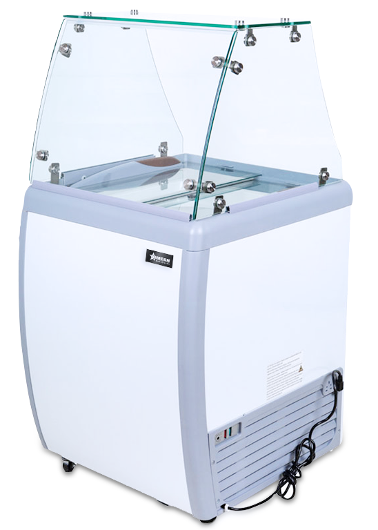 Vitrine à crème glacée Omcan 26 po – 44590