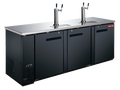 Distributeur à bière New Air 32 pi³ – 3 portes pleines – NBD-90-SB