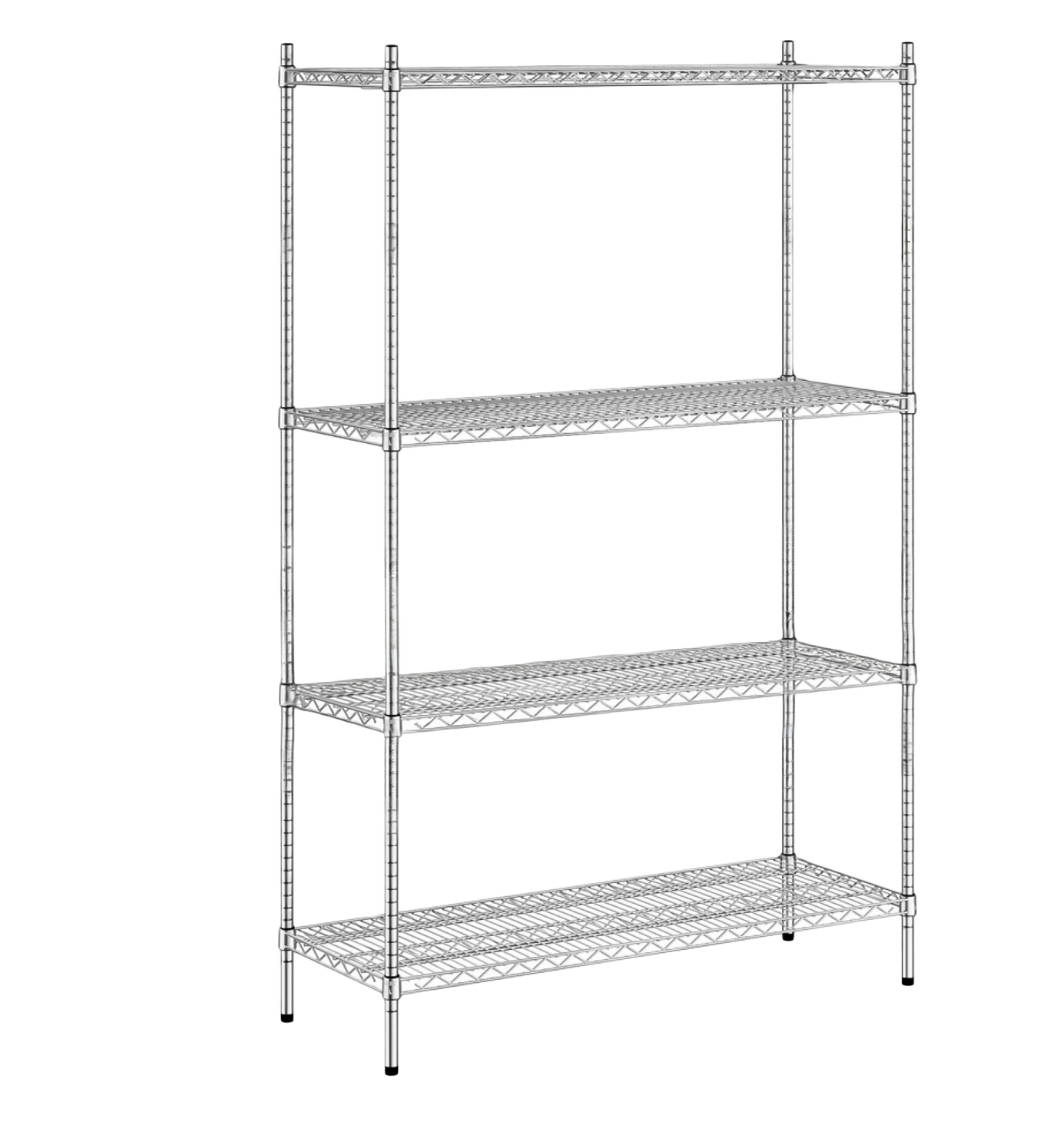 Étagère de rangement commerciale Omcan 18 x 36 x 72 po – 45164