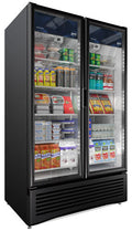 Réfrigérateur Omcan Elite 47 po – 2 portes vitrées battantes – 45249