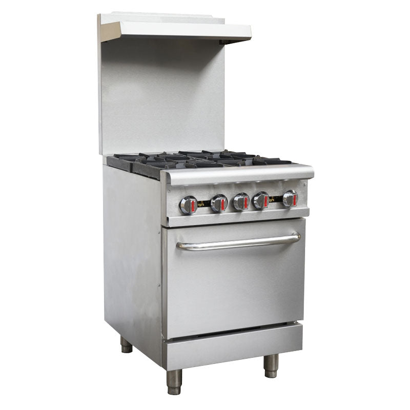COMMERCIAL RANGE NATURAL GAS  4 BURNER