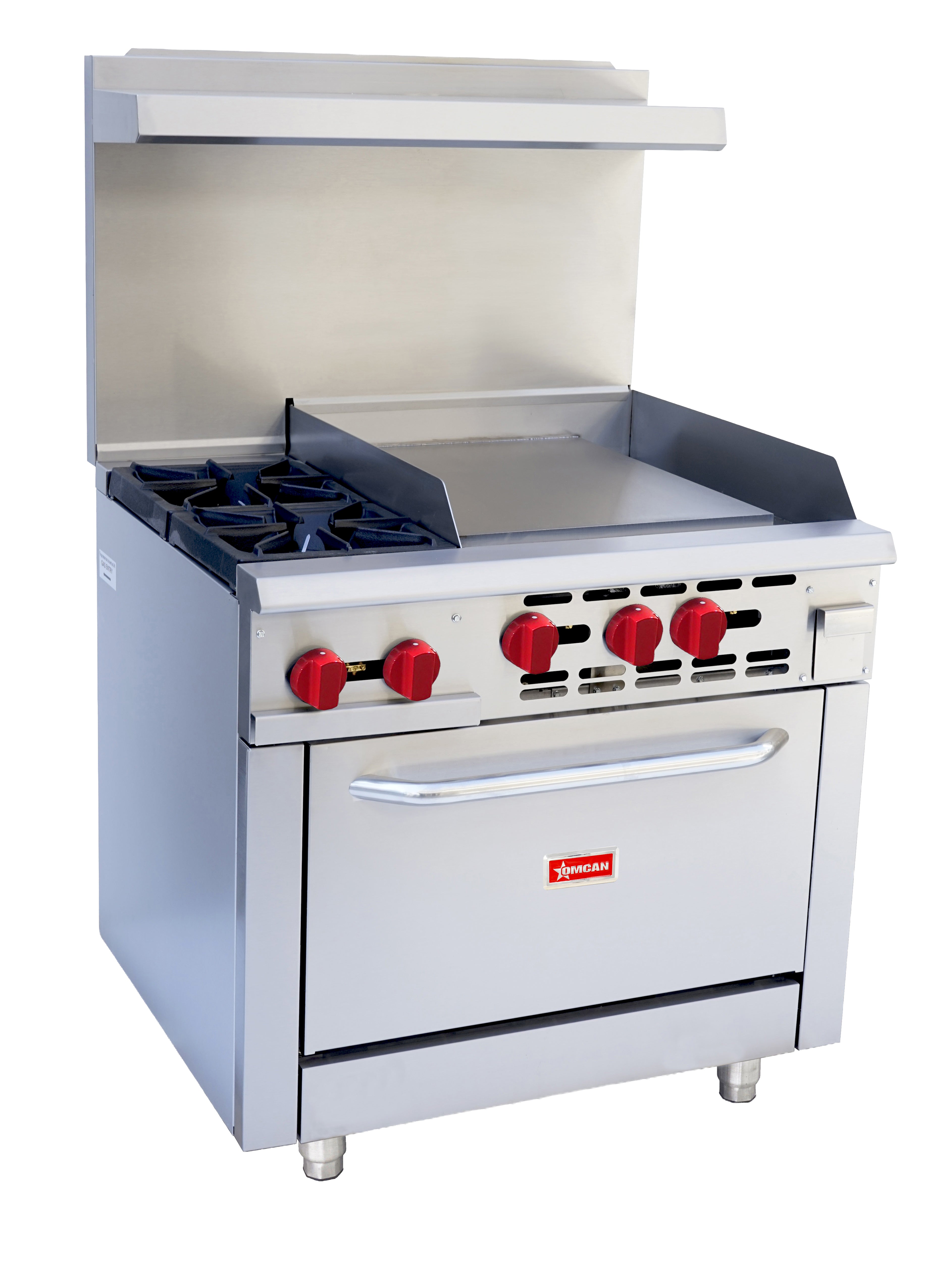 Cuisinière commerciale au gaz Omcan 36 po – 46026