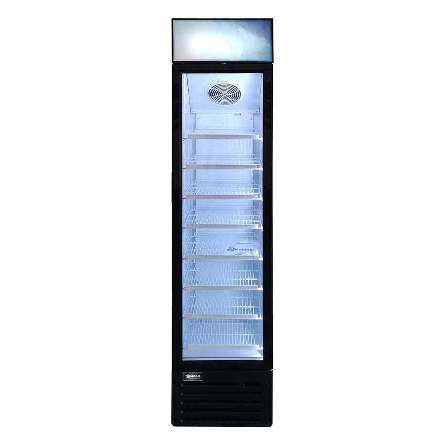 Réfrigérateur commercial à portes vitrées Omcan 16.5 po – 145 L – 47240