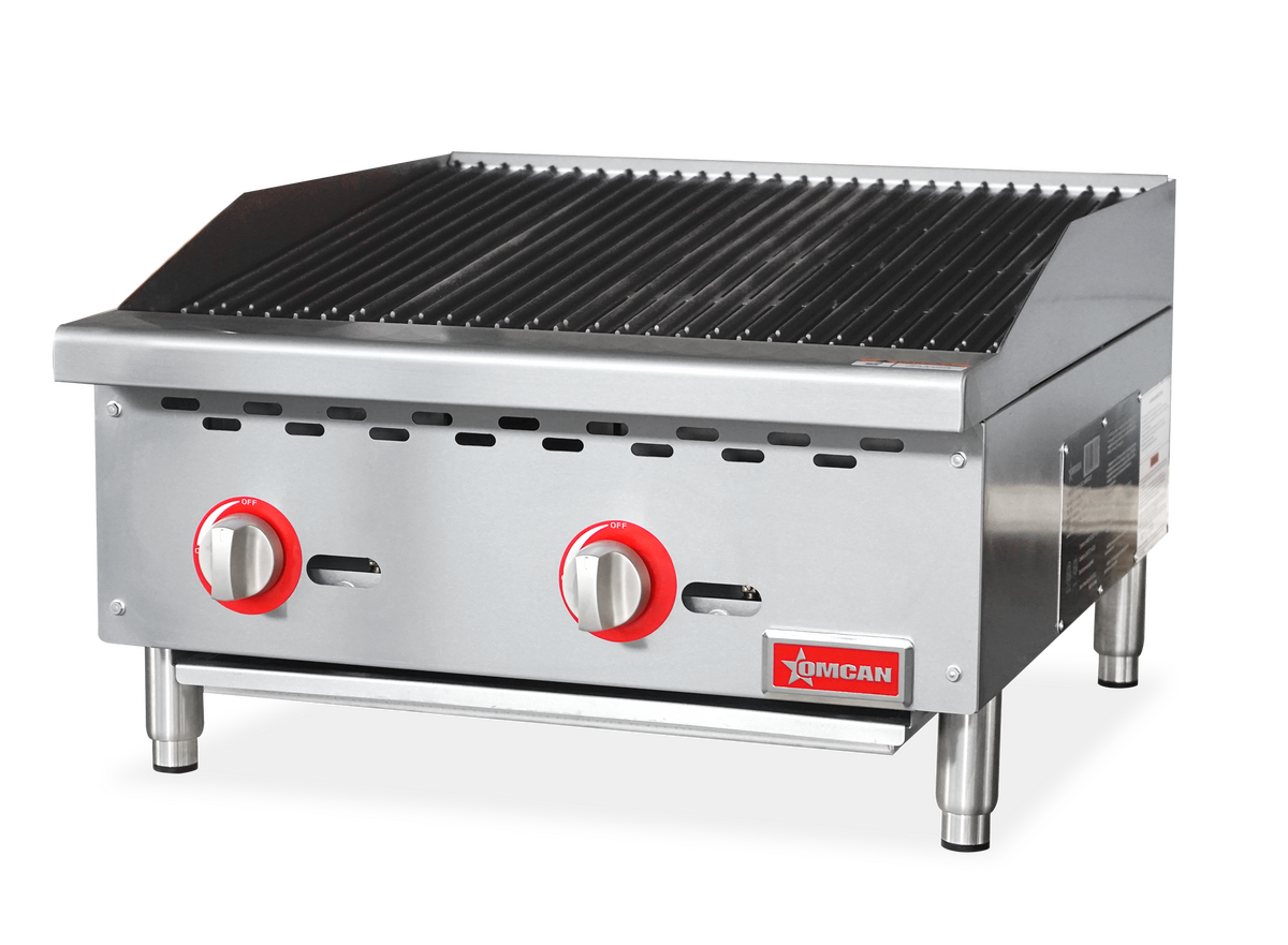 Grilloir au gaz commercial Omcan 24 po – 47377