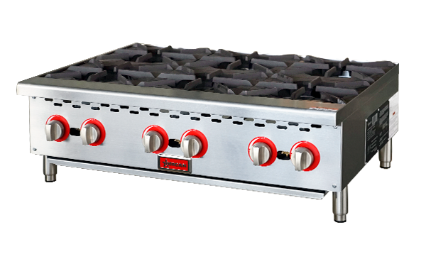 GAS HOTPLATE 6 BURNERS