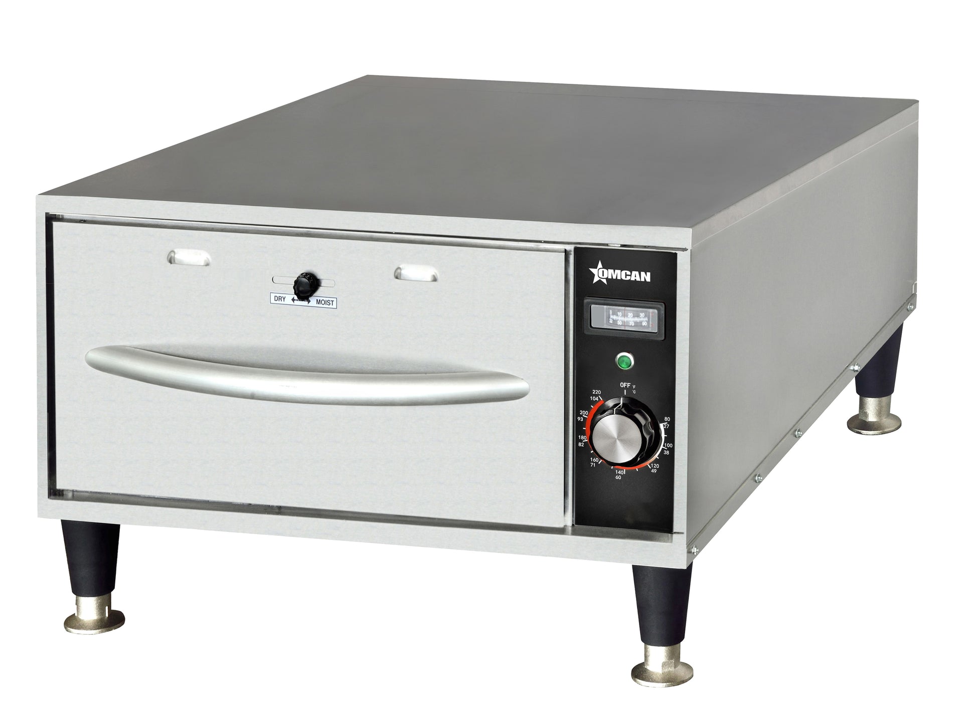 DRAWER WARMER SINGLE NARROW FREESTANDING