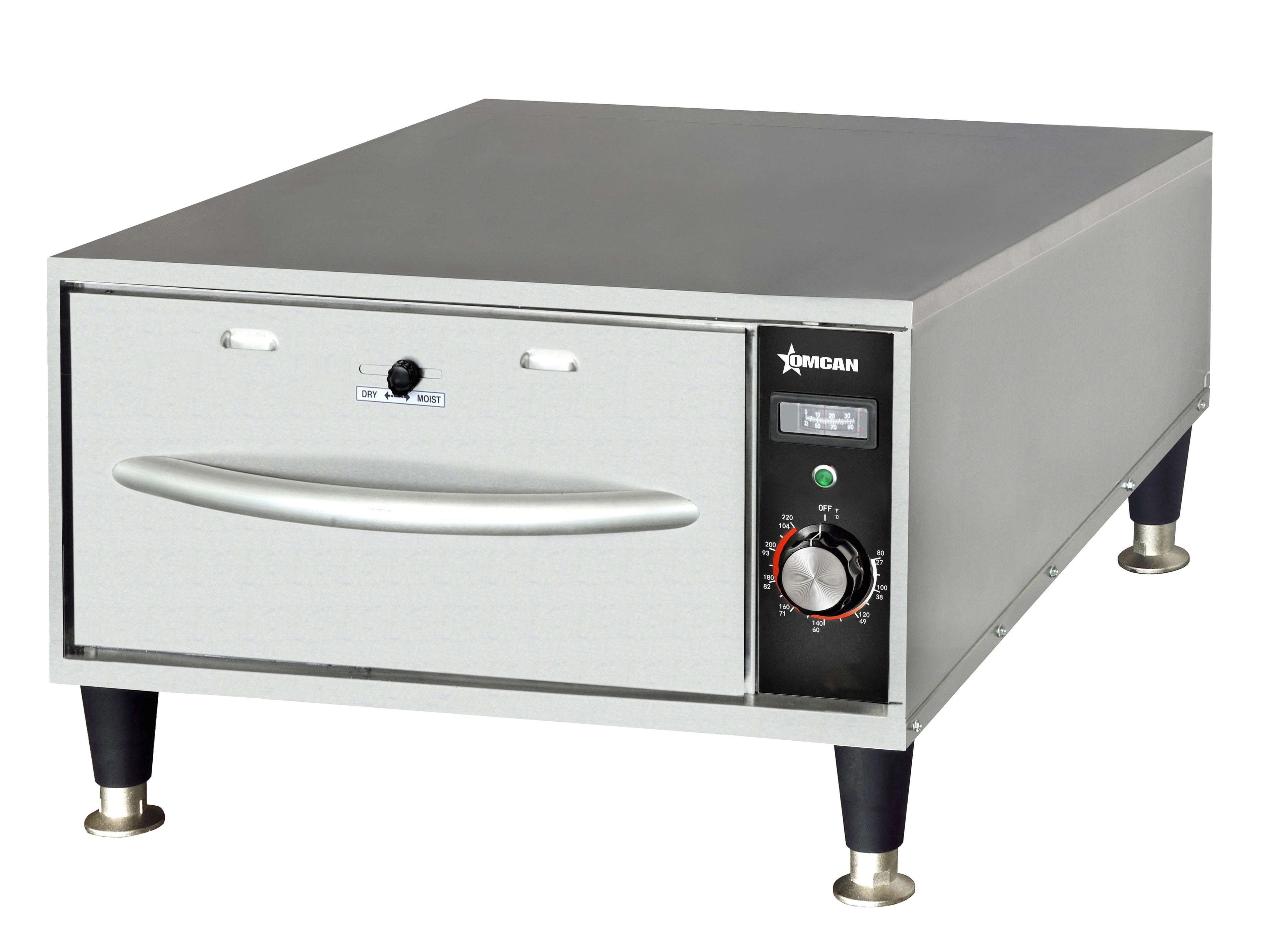 Tiroir chauffant autonome étroit simple Omcan – 47546