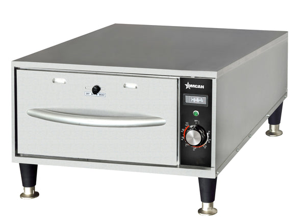 Tiroir chauffant autonome étroit simple Omcan – 47546