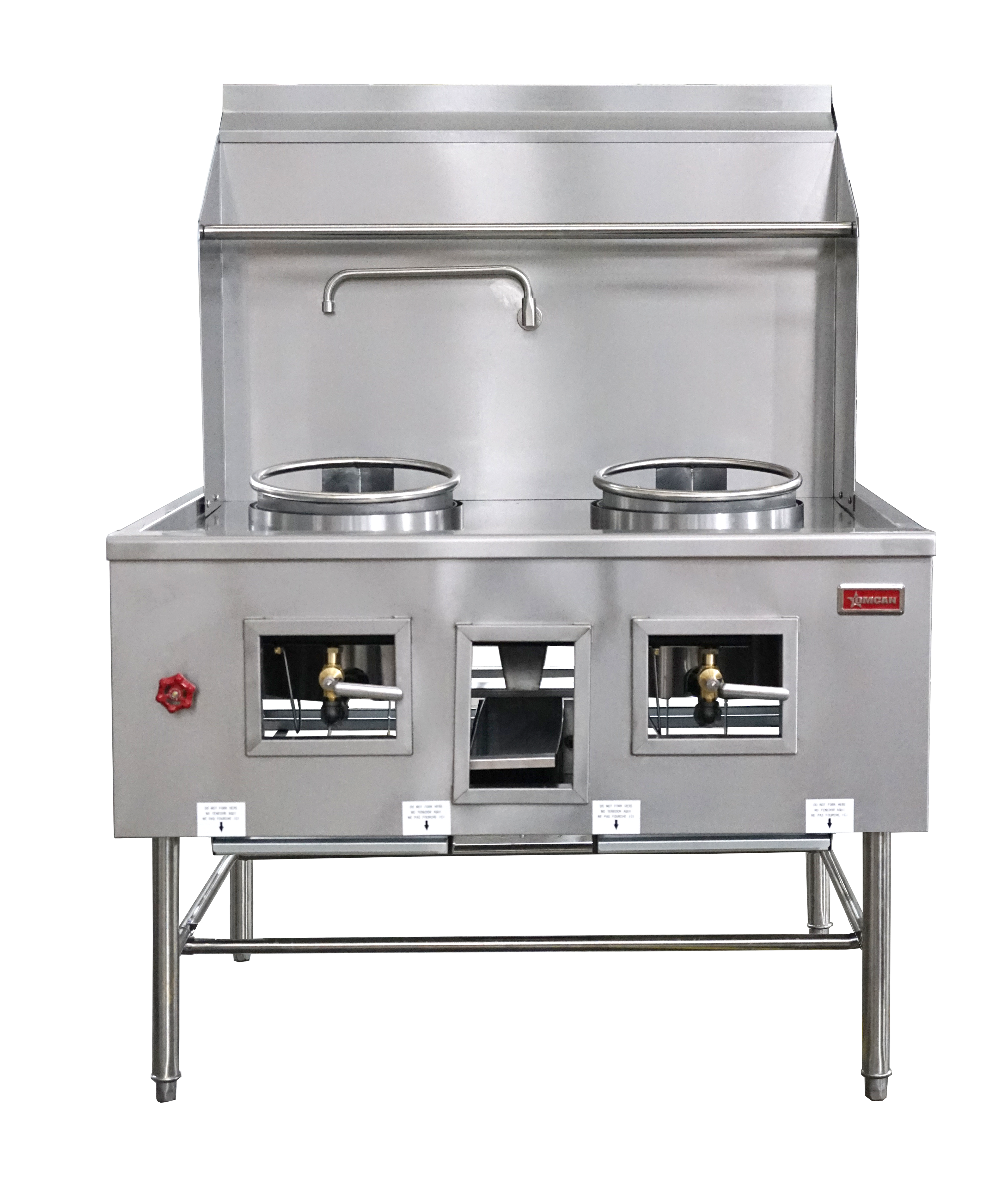 Cuisinière commerciale Omcan 2 x 13 po – 47726