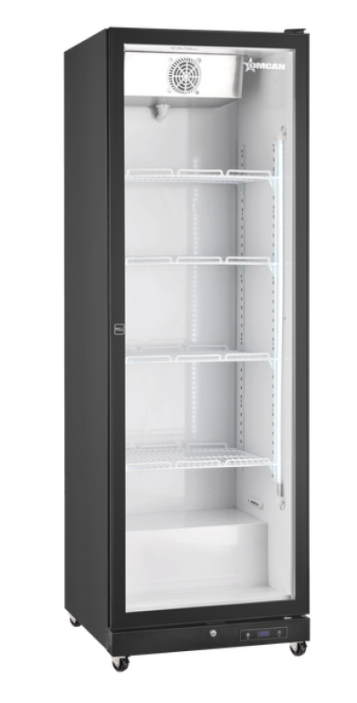 Réfrigérateur commercial à portes vitrées Omcan 26 po – 450 L – 48382
