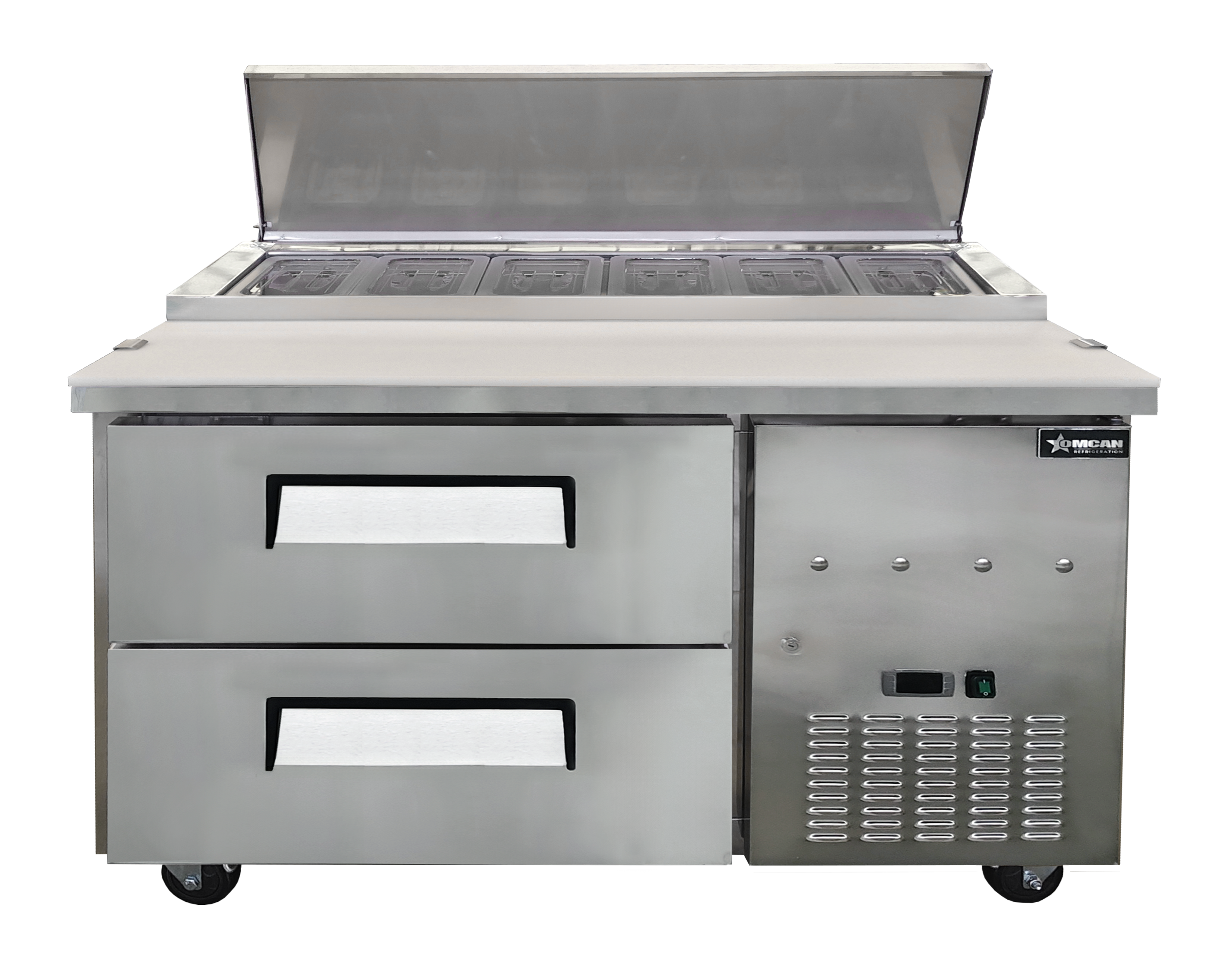 Table de préparation réfrigérée Omcan 48 po – 340 L – 48393