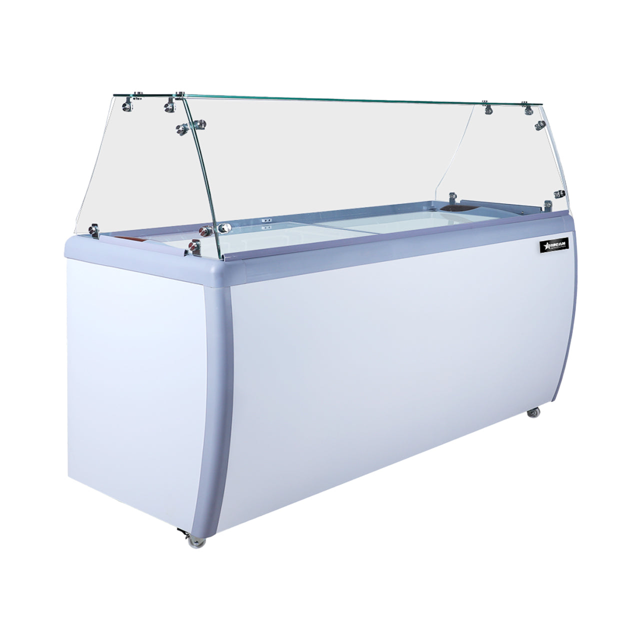 Vitrine à crème glacée Omcan 71 po – 48648