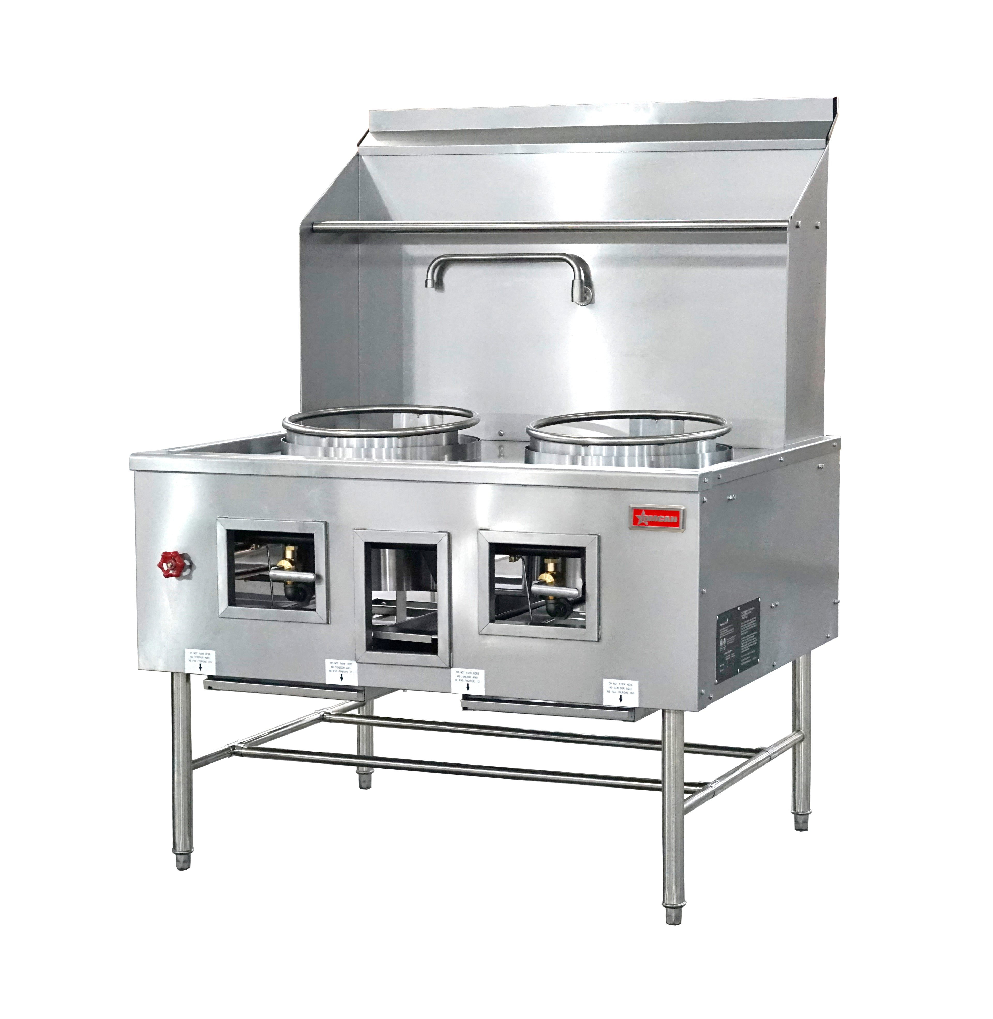 Cuisinière commerciale Omcan 2 x 16 po – 48671