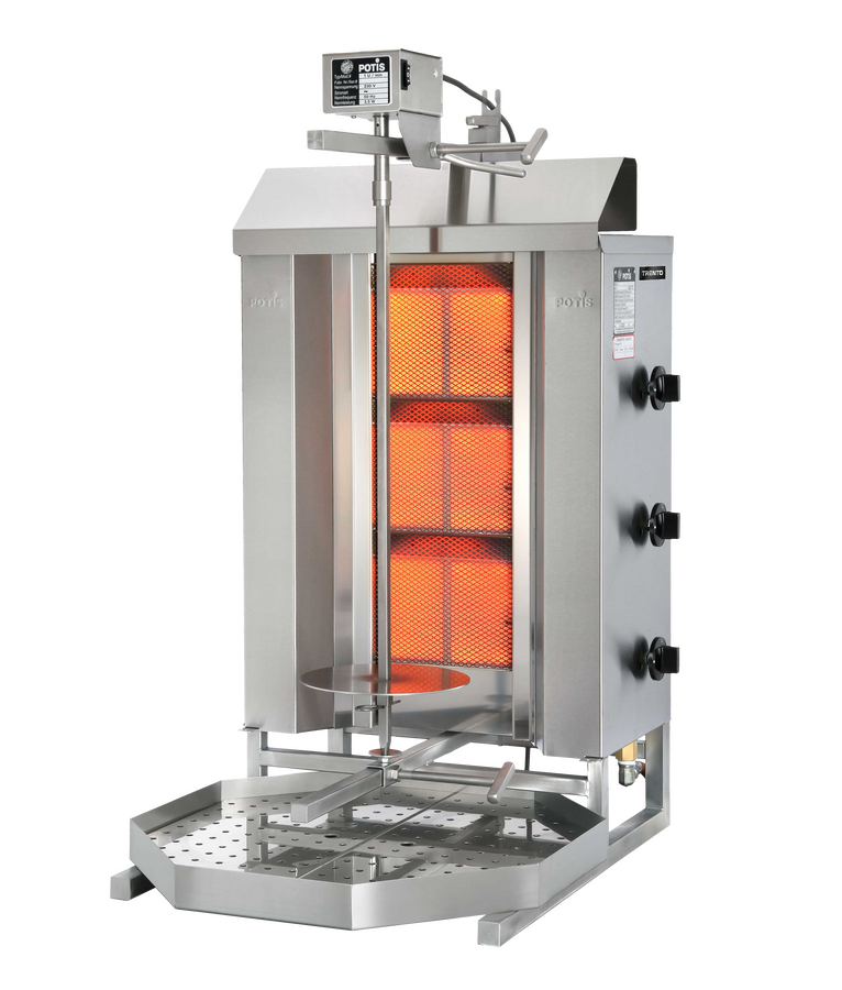 Machine à kebab / shawarma à broche verticale Omcan – 49160