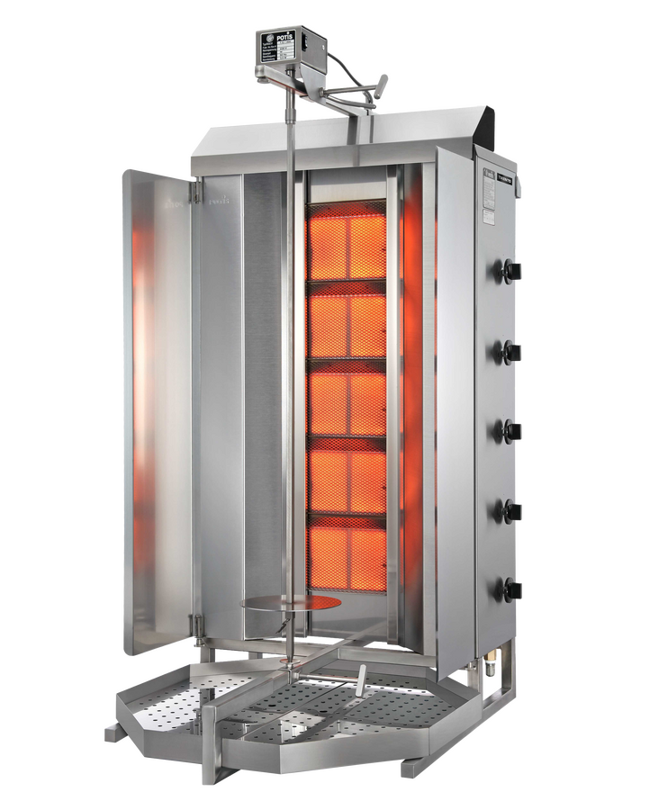 Machine à kebab / shawarma à broche verticale Omcan – 49162