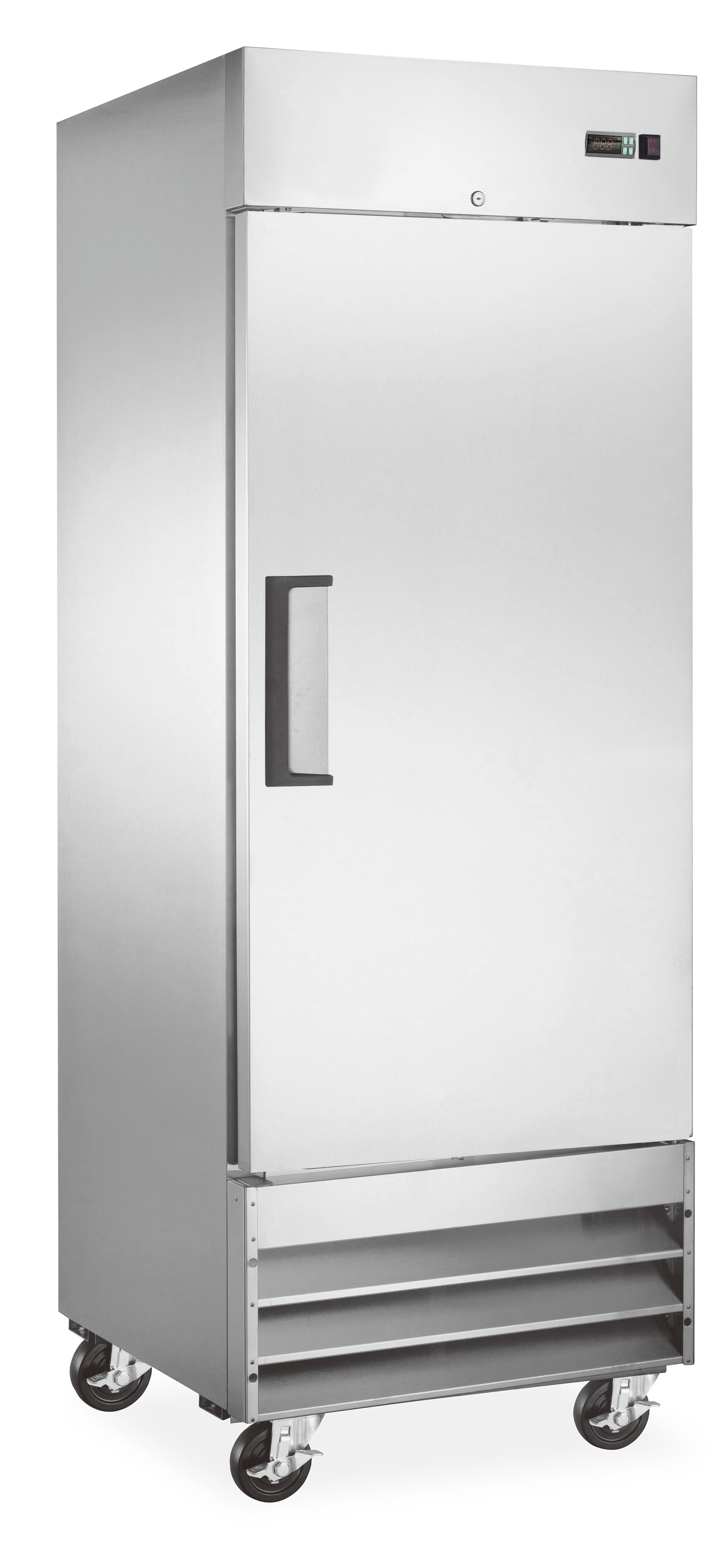 REACH IN FREEZER STAINLESS STEEL SINGLE DOOR