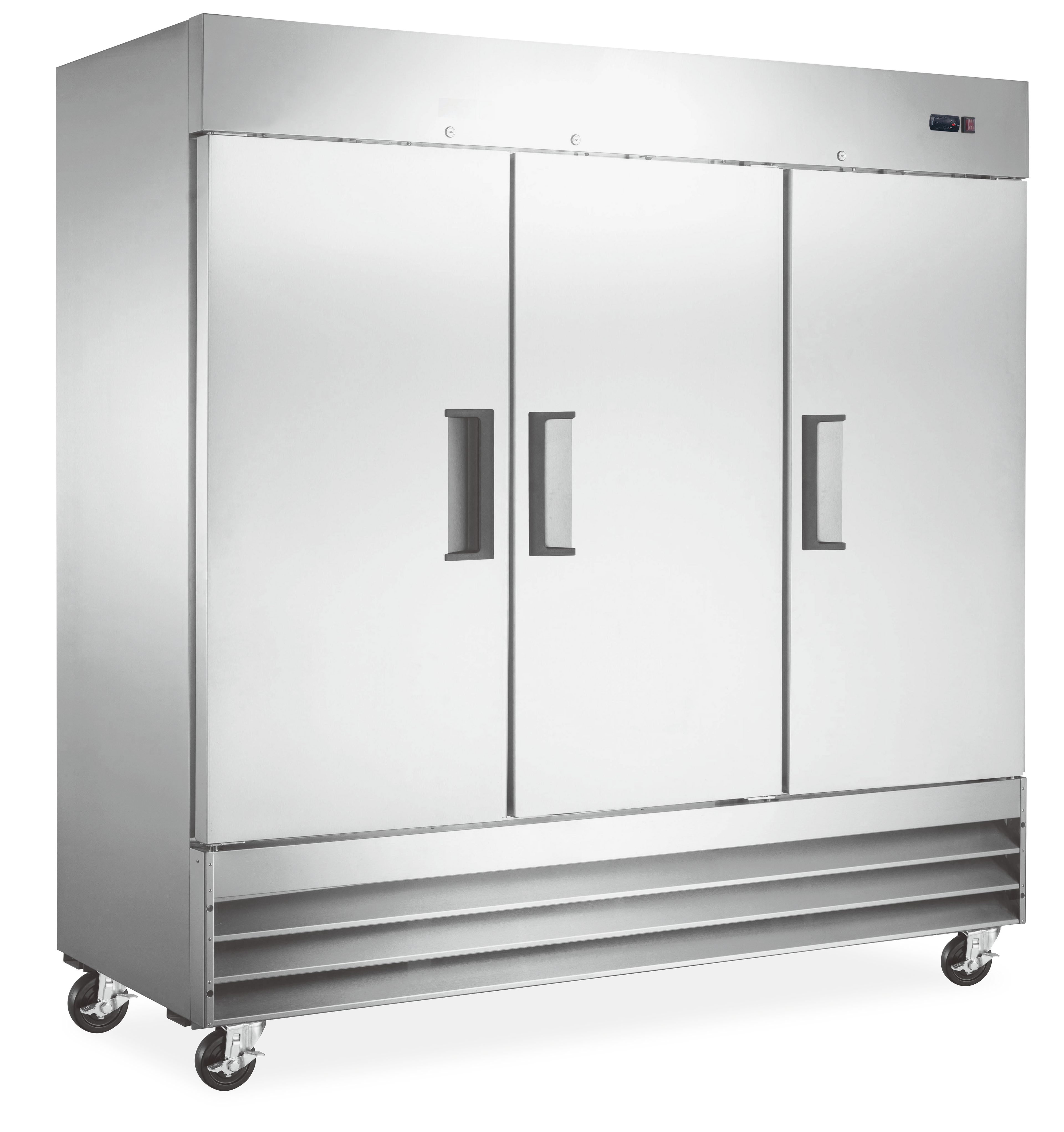 Congélateur vertical Omcan 81 po – 3 portes pleines – 50027