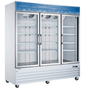 Réfrigérateur Omcan 78 po – 3 portes vitrées battantes – 50052