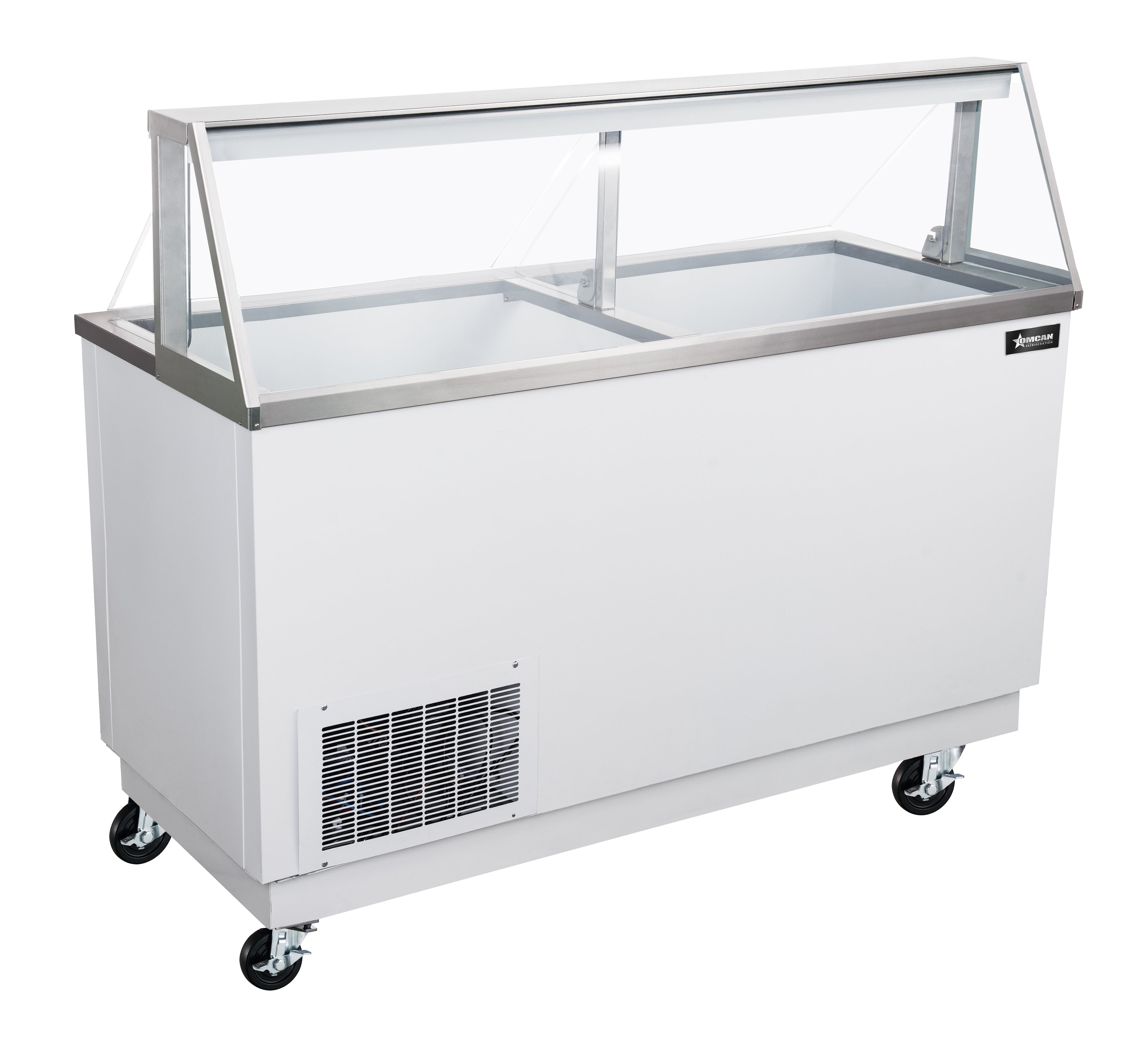 Vitrine à crème glacée Omcan 68 po – 50121